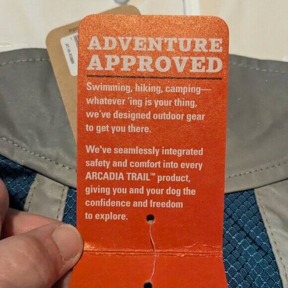 Arcadia Trail Reflective Raincoat Teal size Small NWT - Picture 5 of 10